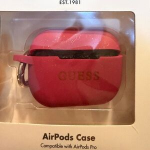 New GUESS Pink AirPods Pro Case